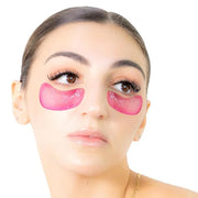 Chill Out Under Eye Masks (1 Pair) - Hydrating Gel Pads with Glycyrrhiza Glabra & Centella - Depuff & Brighten Dark Circle...