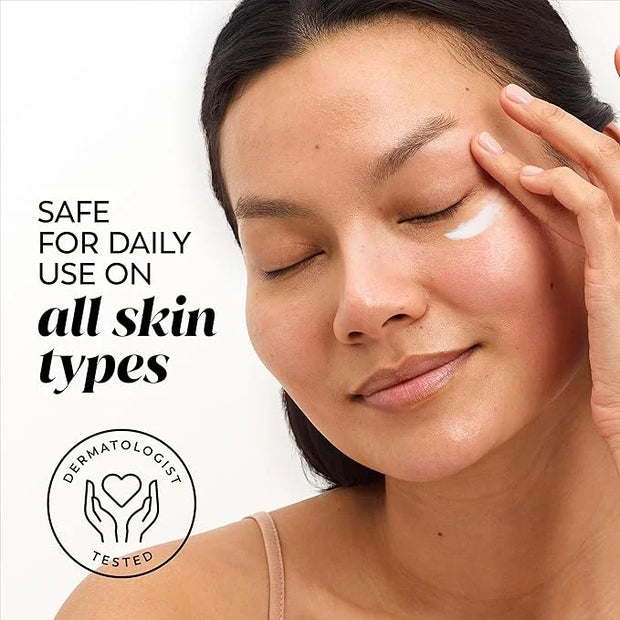 Olay Firming Eye Cream, Fragrance-Free, Collagen Peptide - Firm Skin Around the Eyes, 0.5 Fl Oz - Product Image