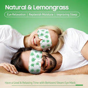 30Packs Steam Eye Mask, Heated Eye Mask Warm Compress for Eyes, Self Heating Warm Eye Masks Disposable Steam Mask for Home...