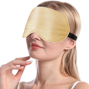2-Pack 100% Real Natural Silk Eye Mask, Silk Sleeping Mask, Shade Puffy Eye Gift with Adjustable Straps, Sleep Eye Mask, S...