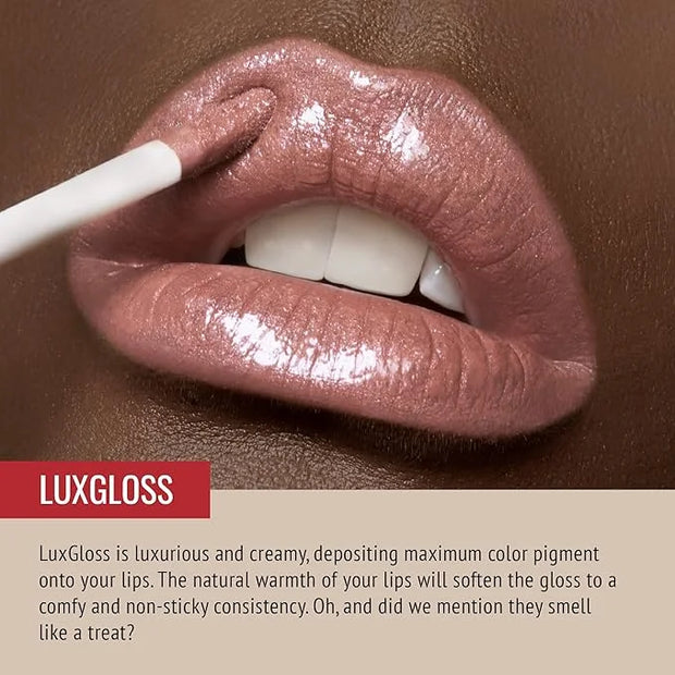 Runway Rogue LuxGloss Kit with 2 Moisturizing Shimmer Lip Gloss Tubes (‘Strike a Pose’ and ‘Fashion Week’) and 1 Matte Lip...