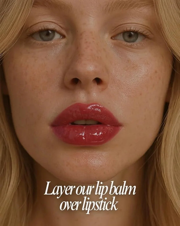Moisturizing Lip Balm with Glossy Finish, Enriched with Hyaluronic Acid & Vitamin E - 0.5 fl.oz. - Product Image