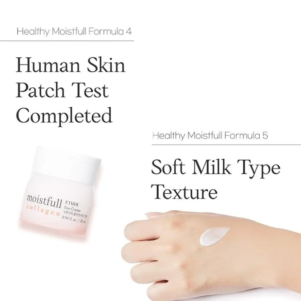 ETUDE Moistfull Collagen Eye Cream 28ml(0.94 fl.oz) (21AD) | Skin Care Facial Moisturizing Night Cream | Hydrating Collage...