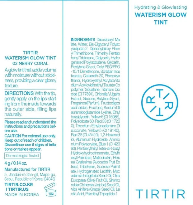 TIRTIR Waterism Glow Tint (02 Merry Oz