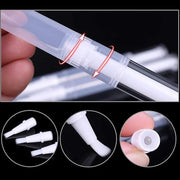 12Pcs 3 ml Empty Nail Oil Pen with Brush Tip, Transparent Twist Pens, Lip Gloss Brush Applicators, Eyelash Growth Liquid T...