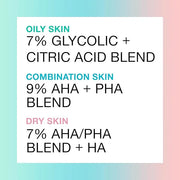 Neutrogena Skin Perfecting Daily Liquid Facial Exfoliant with 7% AHA/PHA Blend + HA to Smooth, Exfoliate & Replenish Dry S...