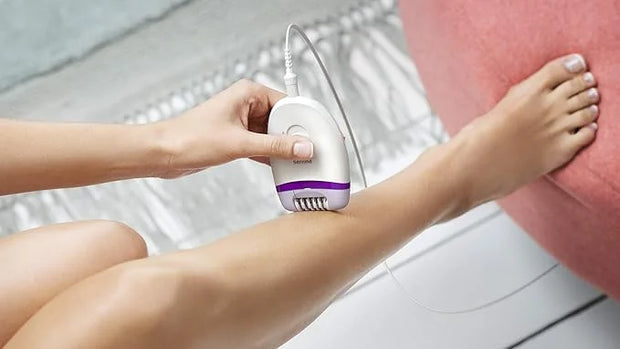 Philips Satinelle Essential Corded Compact epilator Incl. Bikini Trimmer, Brp505/00, 1 Count - Product Image