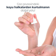 Lightening Serum – Caffeine & Vitamin C Under Eye Treatment for Dark Circles, Puffiness, Fine Lines – Hydrating & Brighten...