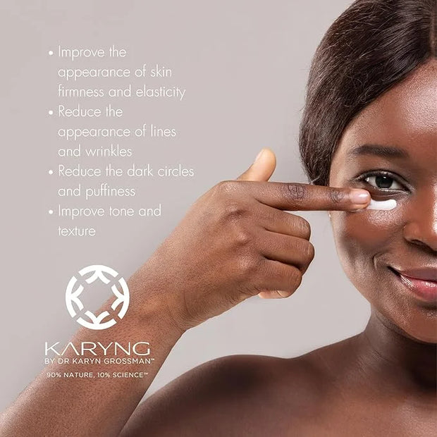 KARYNG Revitalizing Peptide Eye Cream, Organic Anti Aging Eye Cream, Targets Under Eye Puffiness, Fine Lines, Dry Skin and...