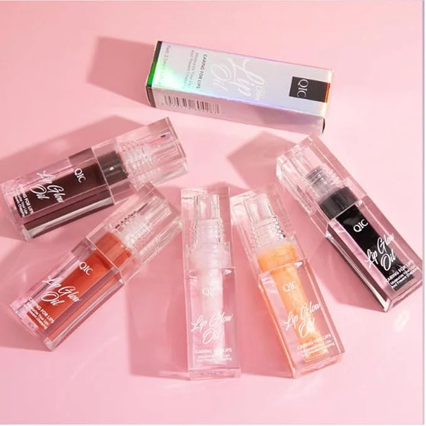 Magic Color Changing Lip Oil, 2024 New Warm Change Moisturizing Lip Gloss Hydrating Lip Oil, New Upgraded Magic Big Brush ...