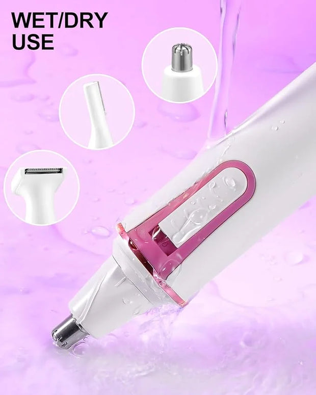 AREYZIN Nose Hair Trimmer for Women Rechargeable Eyebrow & Facial Hair Trimmer for Men, Professional Painless Nose Trimmer...