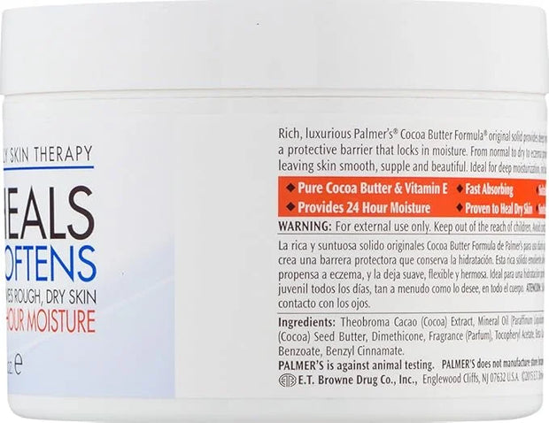 Palmer's Cocoa Butter Formula Daily Skin Therapy Solid Lotion, 7.5 Oz (Pack of 3) Intensive Body Moisturizer with Vitamin ...