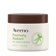 Aveeno Positively Radiant Daily Gel Facial Moisturizer with Hyaluronic Acid & Tone-Correcting Soy, Hydrating & Brightening...