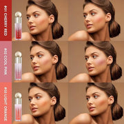 UCANBE 3 PCS Liquid Blush Makeup Kit, Soft Cream Face Blush for Cheeks, Dewy Cheek Tint, Easy to Blend & Light Weight Face...