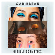 Loose Mineral Eyeshadow and Contouring Palette - Caribbean