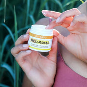 LILY SADO MILK+MANUKA™ Coconut Milk and Manuka Honey Natural Face Moisturizer - Non Greasy Organic Facial Cream with Cocoa...
