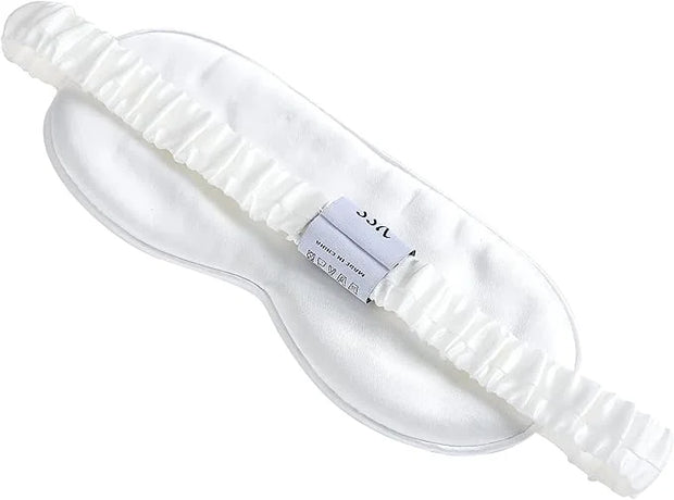 Silk Sleep Mask Light Blocking Luxury 100% Mulberry 19mm Silk Eye Mask Eye Cover Blindfold Ultra Soft Light & Comfy Anti A...