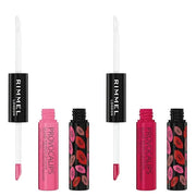 Rimmel London Provocalips 16hr Kiss-Proof Lip Color Bundle - 200 I'll Call You & 420 Berry Seductive, 14 fl.oz. Each - Pro...