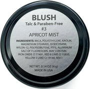 Apricot Mist Vegan Blush Pressed Cheek Color Powder, Talc & Paraben Free, No Animal Testing & Cruelty Free - Product Image