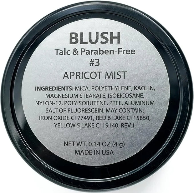 Apricot Mist Vegan Blush Pressed Cheek Color Powder, Talc & Paraben Free, No Animal Testing & Cruelty Free - Product Image