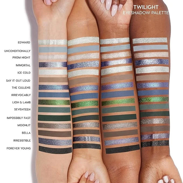 ColourPop Twilight Eyeshadow Palette - Limited Edition Palette with Metallic and Matte Finishes - High-Pigment Eye Makeup ...