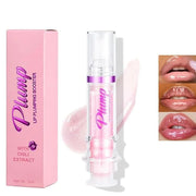 Lip Plumping Booster, Spicy Lip Lipstick, Lifter Gloss, Hydrating, Volumizes High-Shine Lip Plumping Lip Glass Mirror Lip ...