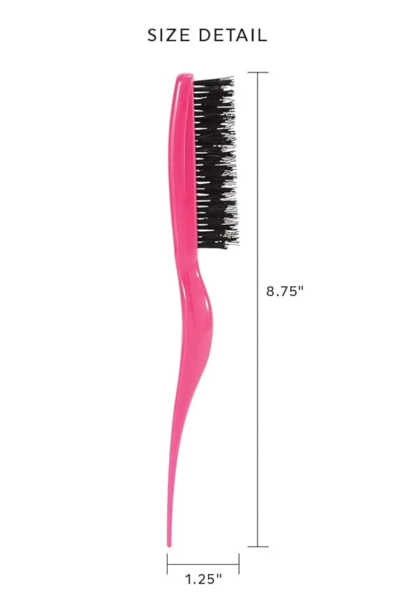 Cricket Amped Up Teasing Hair Brush - Adds Major Volume and Shine, Heat Resistant, Ideal for Slick Back, Updos & Detanglin...