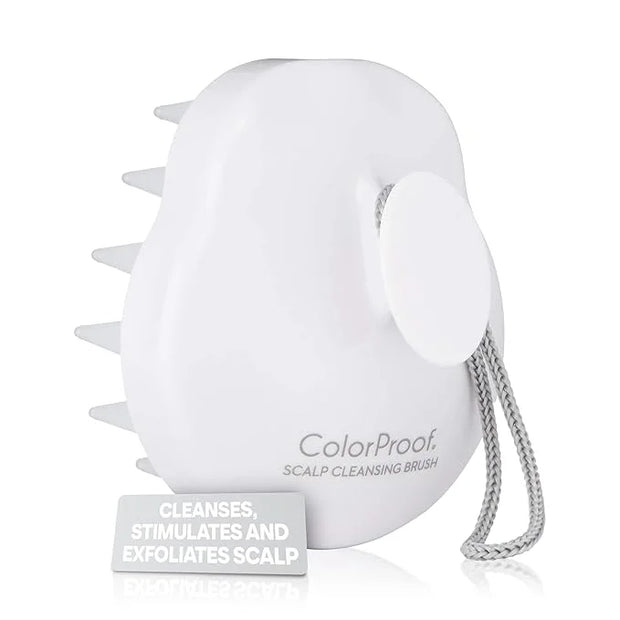 Colorproof Scalp Cleansing Brush for Optimal Hair Health — Scalp Scrubber for Deep Cleansing — Removes Buildup & Impuritie...