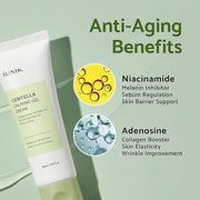 IUNIK Centella Mini Set, Travel Friendly Skincare Set, Ultra calming and hydrating for sensitive skin: Tea Tree Relief Ton...