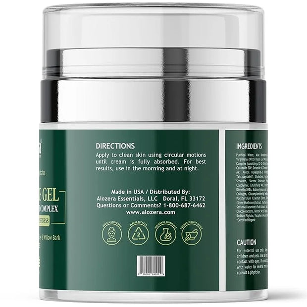 Under Eye Gel Cream – Reduces Dark Circles & Puffiness, Repairs & Moisturizes, Hydrating and Refreshing Formula for Under ...