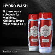 Old Spice Moisturizing Body Wash for Men, Hydro Wash, 2-in-1 Long Lasting Scent & Deep Hydration, 24/7 Shower Fresh, Smoot...