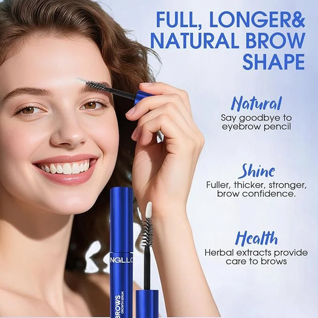 Eyebrow Growth Serum Plant Extracts Brows Growth Serum for Women Regrowth Eyebrow Hair Growth Thicker, Longer, Fuller -5ml...