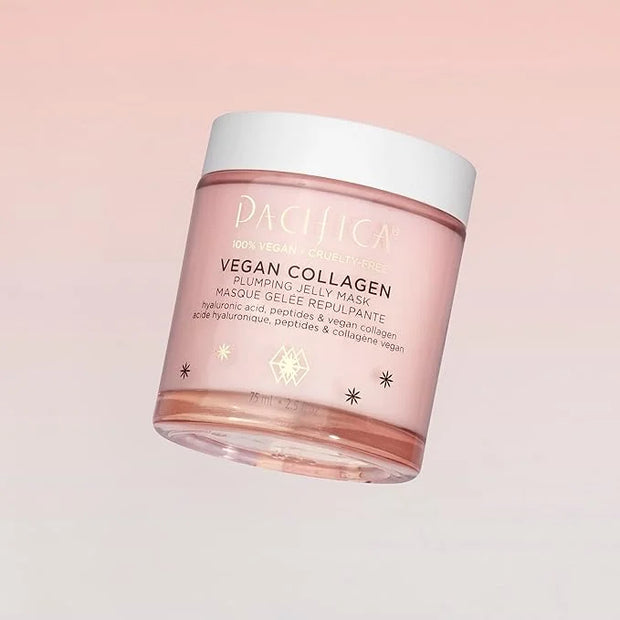Pacifica Vegan Collagen Plumping Jelly Mask – Overnight Hydrating Face Mask with Vegan Collagen, Squalane & Hyaluronic Aci...