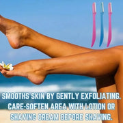 BYONE Razor, Face Razors for Women, Facial Hair Removal, Dermaplaning Tool, Exfoliator & Shaver for Smooth Skin, Microblad...