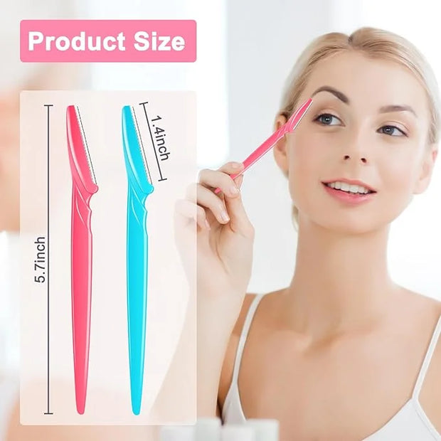 NICEMOVIC 66 Pcs Dermaplane Razor for Women Face, Eyebrow Razors and Face Razors for Women and Men, Multipurpose Facial an...