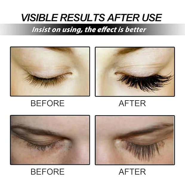 Eyelash Growth Serum For Stronger – Thicker and Longer,Moisturize,contains a Facial Roller,Serum for Natural Eyelashes,Las...