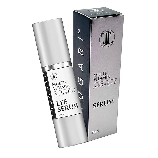 Eye Serum, Multi-Vitamin Skin Care Serum with Vitamins A, B, C and E, Rejuvenating Dark Spot Remover for Face and Under Ey...