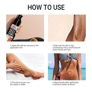Self Tanner Tanning Lotion-Nice smell,Natural & Organic Ingredients Clear Self Tan - Sunless Tanning Lotion Best Sellers f...
