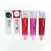 5 Pack Variety Bundle of Lip Gels With Viatmin E - Clear, Rosehip, Strawberry, Cherry, and Bubble Gum Hydrating Lip Glosse...