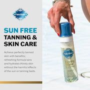 Fake Bake Tanning Water Self Tanner Instant Glow with Hydrating Passion Flower Rejuvenation - Natural Looking Sunless Bron...