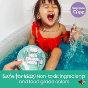 Honeysticks Bath Color Tablets for Kids - Non Toxic Bathtub Drops Made with Natural Ingredients and Food Grade Colors - Fr...