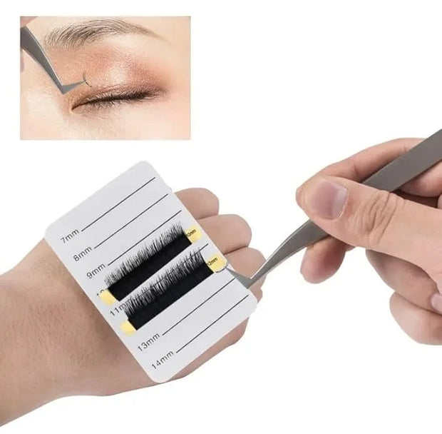 2 Pieces Eyelash Extension Hand Plate - Lash Holder - Durable Acrylic Lash Palette with Wrist Strap - Lash Pallet for Lash...