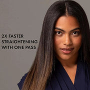 Hot Tools Pro Artist Black Gold Double Straight Dual Plate Hair Straightener | Faster Styling and Reduced Damage - Product...