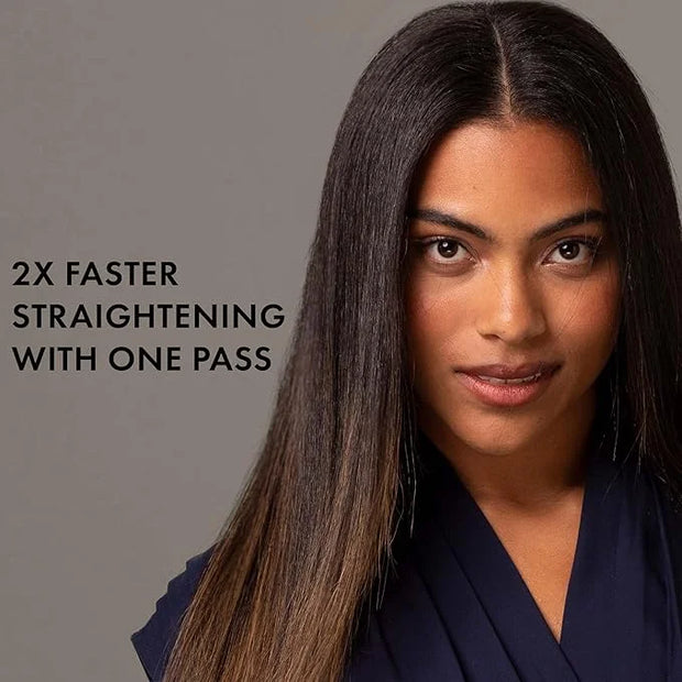 Hot Tools Pro Artist Black Gold Double Straight Dual Plate Hair Straightener | Faster Styling and Reduced Damage - Product...