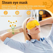 16 Packs Steam Eye Mask, Warm Eye Compress for Dry Eye Sleep Mask, Heated Eye Masks Relaxing Gifts for Women Moist Heat fo...