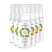 ATTITUDE Micellar Foaming Facial Cleanser, EWG Verified, Dermatologically Tested, Plant and Mineral-Based, Vegan, Orange L...