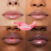 MAYBELLINE Lifter Gloss Lifter Plump, Plumping Lip Gloss with Chili Pepper and 5% Maxi-Lip, Blush Blaze, Sheer Pale Pink, ...