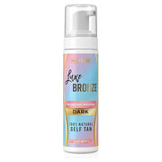 Self Tanner Dark Mousse - Fast-Acting, Anti-Cellulite, Natural Glow, Enriched with Aloe Vera & Coconut, Streak-Free & Trus...