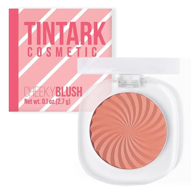 Cheeky Blush Compact for Face Cheeks, Talc Free Blusher Palette, Matte Powder Makeup, Natural Healthy, Mauve Pink Magenta ...