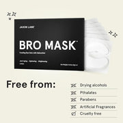 BRO MASK Under Eye Gel Pads: Cooling Eye Patches for Dark Circles and Puffiness | Anti Aging Hydrogel Eye Patch Set + Baku...